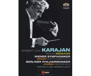 HERBERT VON KARAJAN/MENUHIN/BPO/VSO: VIOLIN CONCERT - Region A Blu Ray,US Import
