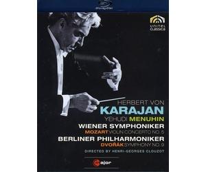 HERBERT VON KARAJAN: MOZART - VIOLIN CONCERTO NO. 5/DVORAK - SYMPHONY NO. 9 NEW