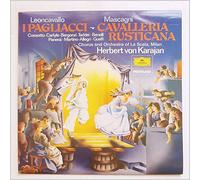 Herbert von Karajan & Orchestra e Coro del Teatro alla Scala Milano / Carlo Bergonzi / Fiorenza Cossotto Giuseppe Tadei / John Carlyle u.a. - Mascagni: Cavalleria rusticana & Leoncavallo: Pagliacci [Vinyl Schallplatte] [3 LP Box-Set] [VINYL]