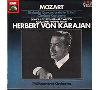 Herbert von Karajan / Philharmonia Orchestra - Sinfonia Concertant in E flat / Clarinet Concerto [Vinyl LP]