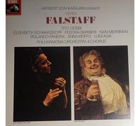 Herbert von Karajan & Philharmonia Orchestra / Tito Gobbi / Elisabeth Schwarzkopf / Fedora Barbieri / Nan Merriman / Rolando Panerai / Anna Moffo / Luigi Alva u.a. - Verdi: Falstaff (Gesamtaufnahme, italienisch) [Vinyl Schallplatte] [3 LP Box-Set]