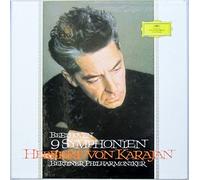 Herbert von Karajan und die Berliner Philharmoniker - Ludwig van Beethoven: 9 Symphonien (Aufnahmen 1961/1962) [Vinyl Schallplatte] [8 LP Box-Set]
