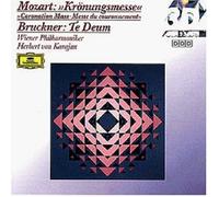 HERBERT VON/WP KARAJAN - KRÖNUNGSMESSE KV 317/TE DEUM CD NEW