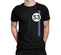 Herbie 53 Vintage Men's T-Shirt, black, 3XL