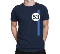 Herbie 53 Vintage Men's T-Shirt, navy blue, L