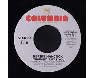 Herbie Hancock - i thought it was you / no means yes 45 rpm single