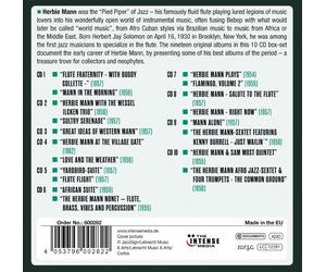 HERBIE MANN - FLUTE JUICE 10 CD WALLET 10 CD NEW