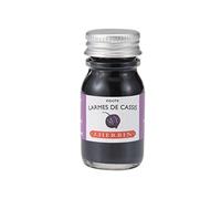 Herbin 11578T - 10ml bottle of ink for fountain pens and roller pens (product without packaging - zero waste objective), Larme de cassis/Blackcurrant tears