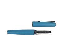 Herbin 21613T - Metal roller pen with cartridge, Blue