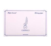 Herbin 25560T - Pack of 10 blotter paper 12x16cm 240g, Pink