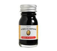 Herbin Bottled Fountain Pen Ink, 10ml - Burnt Amber