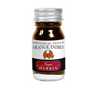 Herbin Bottled Fountain Pen Ink, 10ml - Indian Orange