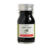 Herbin Bottled Fountain Pen Ink, 10ml - Olive Green
