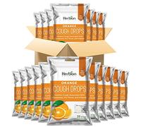 Herbion Naturals Cough Drops with Natural Orange Flavor, Dietary Supplement, Soothes Cough, for Adults and Children Over 6 Years, 25 Drops, No Artificial Flavor, No Added Color. (Pack of 40)