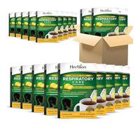 Herbion Naturals Respiratory Care Granules with Natural Lemon Flavor, 10 Count Sachet (24 Pack) - Help Relieve Cold and Flu Symptoms, Optimize Immune System
