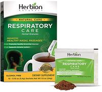 Herbion Naturals Respiratory Care Herbal Granules - 10 Ct for The Whole Family - Promotes Healthy Nasal Passages & Respiratory Function - Relieves Cold and Flu Symptoms - Supports Immune System