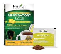Herbion Naturals Respiratory Care Herbal Granules with Natural Lemon Flavor - Promotes Healthy Respiratory Function - 10 Cts