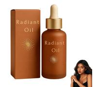 Herbionyx Radiant Oil, Advanced Tanning Compact Body Oil, Magic Luxury Body oil, Enhancing Natural Skin Tone for a Genuine,Sun-Kissed Glow, Nourishing Self-Tanning Tan Enhancer (1PCS)