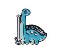 Herbivore Enamel Pin, Funny Smoking Cannabis Stoner Lapel Pin, Weed Addict Brooches, Marijuana Lover Badge Brooch, 420 Smoker Badges, Funny Gift For Smoking Lover, Cute Stoner Gift, 1 Inches, Enamel