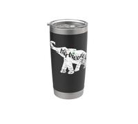 Herbivorous Elephant Plant Based Vegan Eat Veg Pride Stainless Steel Insulated Tumbler