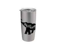 Herbivorous Elephant Plant Based Vegan Eat Veg Pride Stainless Steel Insulated Tumbler