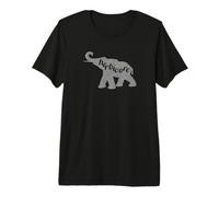 Herbivorous Elephant Vegan Vegetarian Plant Based Design Premium T-Shirt
