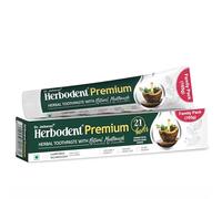 Herbodent® Premium Toothpaste - 165g Pack of 1 | A Unique Blend of 21 Herbs Like Neem, Clove, Cinnamon, Cardamom with Natural Mouthwash - No Paraben, No Fluoride, No Saccharin