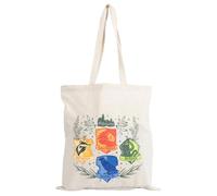 Herbology Crests Canvas Tote Bag Harry Potter Multi One Size