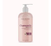 HERBORGANIC Body Lotion for Sensitive & Irritated Skin - Rich in Antioxidants - Calamine & Chamomile Lotion - Healing Anti-Inflammatory Body Moisturiser for Dry Skin - Soothing Formula