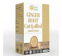 Herbs Botanica Dried Ginger Root Cut And Sifted For Teas, Tinctures And Infused Oils., Flavour India Spice, Food Grade, Non Irradiated, Non Gmo, 1/2 Lb Or 8 Oz