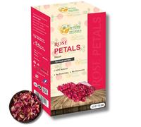Herbs Botanica Dried Rose Petals Edible Bud For Crafts DIY For Soap Making Wedding Dry Rose Petals For Bath, Candle Making, For Herbal Teas, Baking Food Grade Non Gmo 3.6 oz