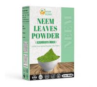 Herbs Botanica Neem Powder Organic 150 GMS for Hair Growth, Skin Care & Detox Wildcrafted Bitter Neem Leaves Powder for Immune System Support, Digestive Health 5.3 oz