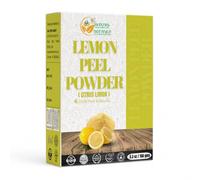 Herbs Botanica Organic Lemon Peel Powder Citrus Peel Organic 5.3 oz /150 gms 100% Natural | Anti Tan Face Mask, Face Pack