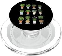 Herbs in Pots Culinary & Botanical Chart PopSockets PopGrip for MagSafe