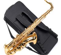 Herche Saxophone Superior Bb Tenor Saxophone X3 | Professional Instruments for All Levels | High F# Key | Educator Approved & Service Plan