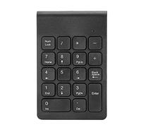 HERCHR 2.4G Wireless Keyboard Universal Multi Device Blue Tooth Keyboard USB Ergonomic Lightweight Portable Minikeyboard for Desktop PC Computer Accessory (black)