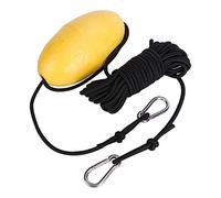 HERCHR 2 Pcs Anchors Marker Buoy, Buoy Ball Float Leash with Stainless Steel Clips and 9m Rope for Marine Boat Yacht Kayak