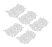 HERCHR 20Pcs Plant Root Growing Box Plant Rooting Device Ball Reusable Half Transparent Grafting Ball Air Layering Pods Clear,Security Lock Lightweight Portable Root Propagation