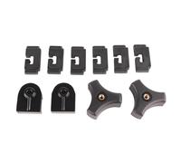 HERCHR 20Pcs Tri Fold Tonneau Cover Clamp Kits, Truck Tonneau Cover Replacement and Accessories Part Kit Universal Replacement Parts Rear Front Clamp for Hard Tri Fold TonneauCover 4X Rear Clamps