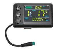 HERCHR 24V 36V 48V Electric Bike LCD Display Meter, Waterproof LCD S866 Electric Scooter Color Screen Display Control Panel for Scooter