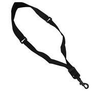 HERCHR 4 Pack Universal Saxophone Neck Strap, Adjustable Shoulder Strap with Adjustable Cotton with Snap Hook for Alto, Tenor, Baritone, Lightweight and Portable, Black, #-01