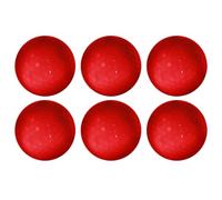 HERCHR 6PCS Glow Golf Balls for Night Sports Glowing in The Dark Bright Luminous Led Golf Balls Light up for Men Kids Women (Red)