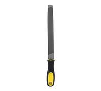 HERCHR 8 inch File Mill Flat Mill File Flat Hand File Stainless Steel Blade with Handle Sharpening Tool Metal Engineering