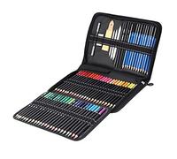 HERCHR 95Pcs Drawing Pencils for Artists, Colored Pencil Graphite Pencil Charcoal Pencil Eraser