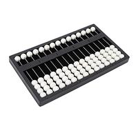HERCHR Abacus, 16x9x1.1cm/6.3x3.5x0.4in Professional Mathematic Concepts The Blind Abacus Portable Counting Math Learning Tool for Early Education
