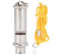 HERCHR Bird Training Whistle, Professional Stainless Steel Pigeon Return Whistle with Lanyard Portable Mini Pet Training Flute Recall Control for Parrot, Doves