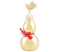 HERCHR Chinese Feng Shui Brass Gourd, 4.1in Traditional Wu Lou Statue