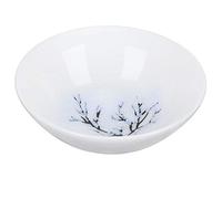 HERCHR Color Changing Flower Tea Bowl, Japanese Cherry Blossoms Sake Cup Cold Hot Temperature Color Changing Ceramic Wine Cup Japanese Tea Cup (Sakura A)