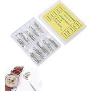 HERCHR Diameter 1.5mm Quick Release Spring Bars Pins,100PCS 14-24 mm Watch Band Spring Bars Link Pins with Storage Box, Watch Repair Tool