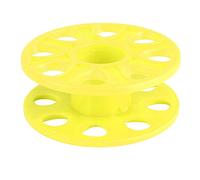 HERCHR Durable Plastic Scuba Diving Compact Finger Spool Reel Diver Underwater Accessory (Yellow)